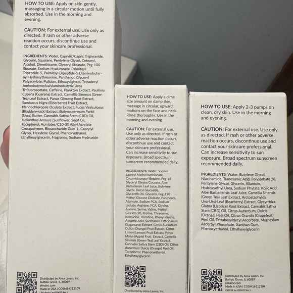 CBD Skincare Trio - White - Picture 5 of 5